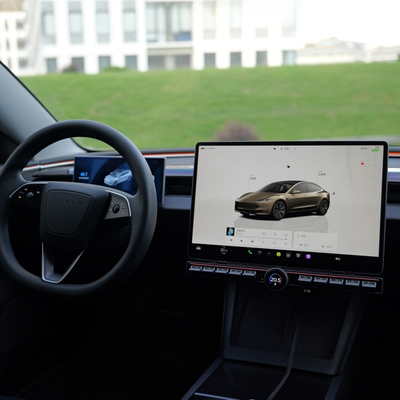 Center Console Physical Control Button Multiple Functions for Tesla Model 3/Y/Highland