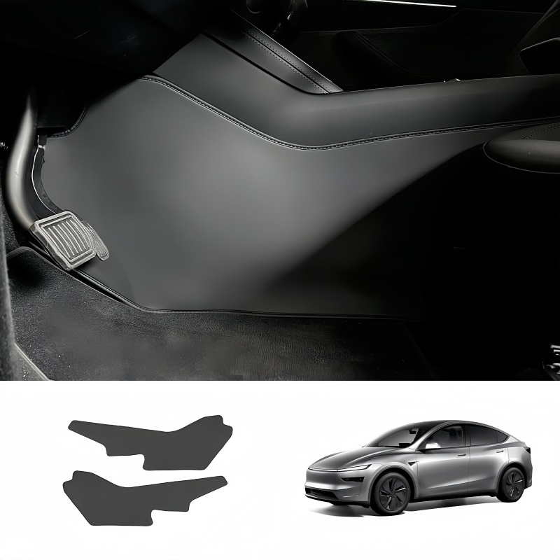 Center Console Side Anti-Kick Protection Mats for Model Y Juniper