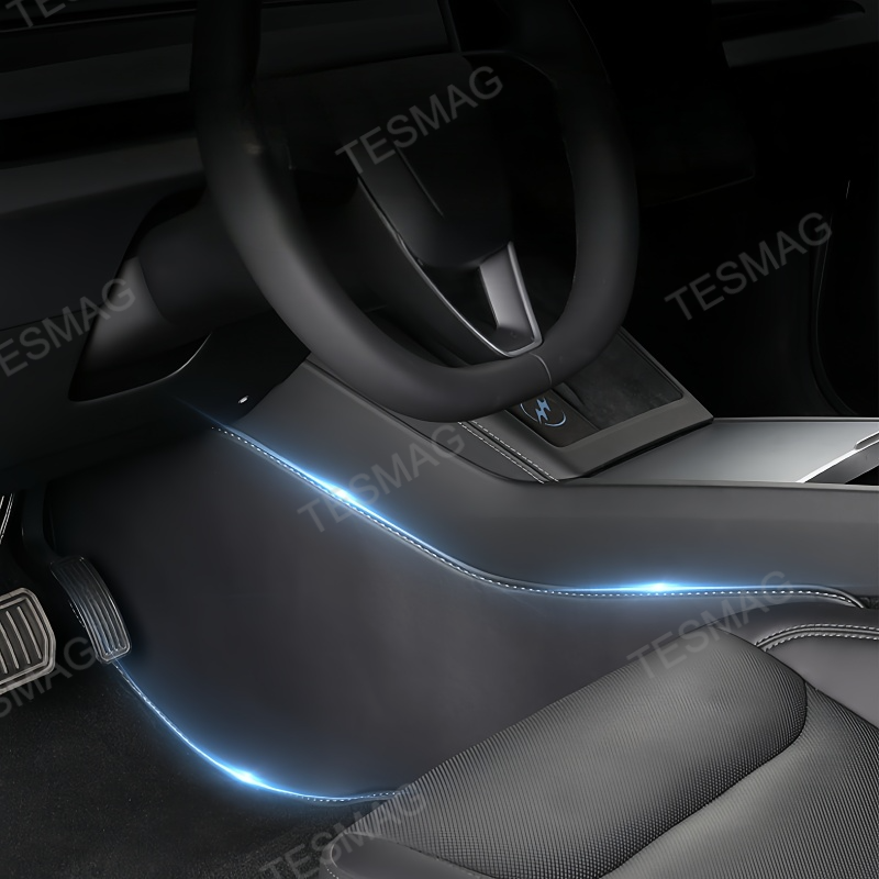 Center Console Side Anti-Kick Protection Mats for Model Y Juniper