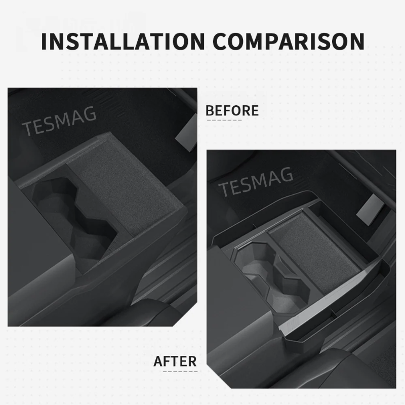 Center Console Storage Box Car Organizer for Tesla Cybertruck 2024+