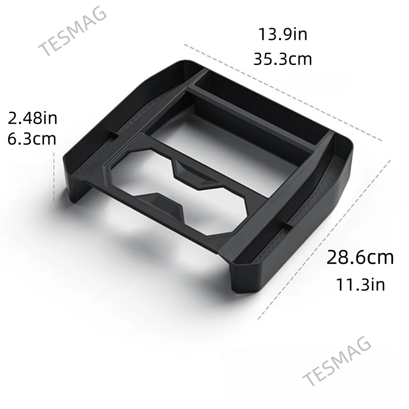 Center Console Storage Box Car Organizer for Tesla Cybertruck 2024+