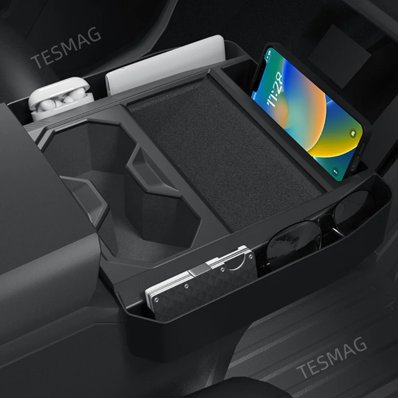 Center Console Storage Box Car Organizer for Tesla Cybertruck 2024+