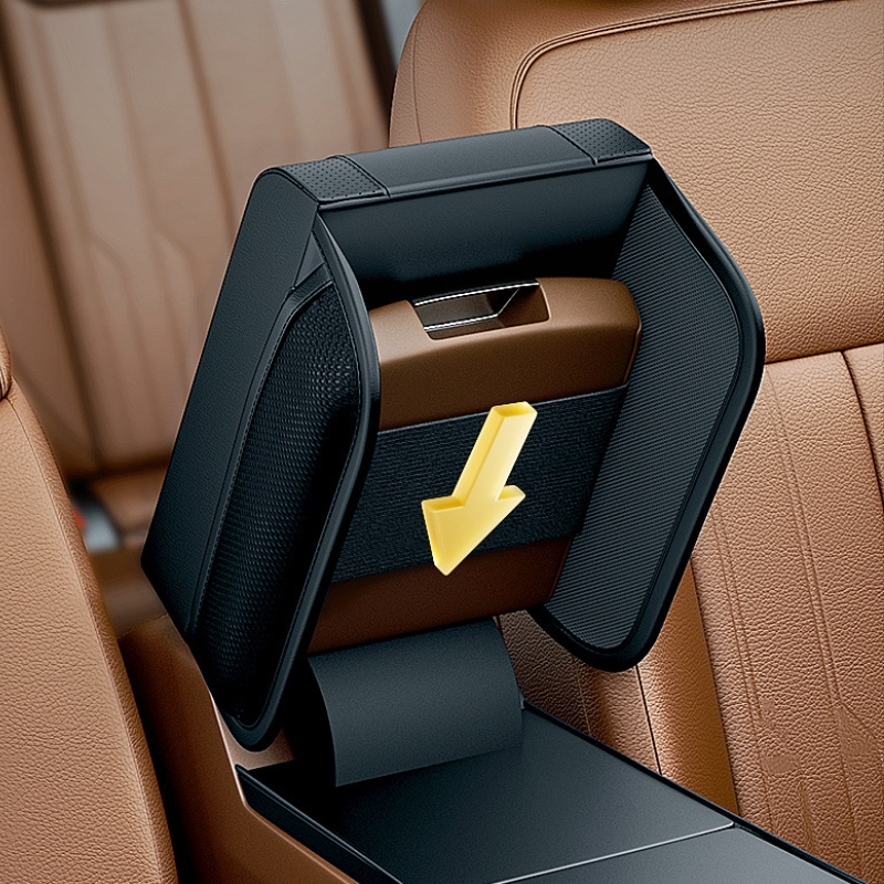 Center armrest box mat for a Tesla Model 3/Y