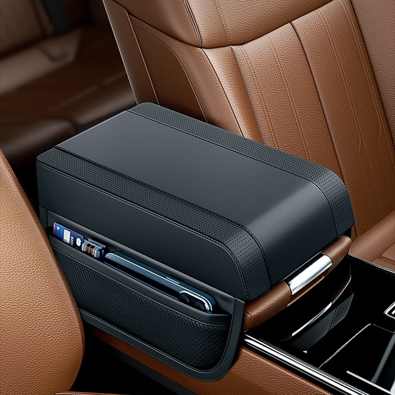 Center armrest box mat for a Tesla Model 3/Y