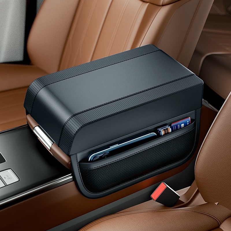 Center armrest box mat for a Tesla Model 3/Y