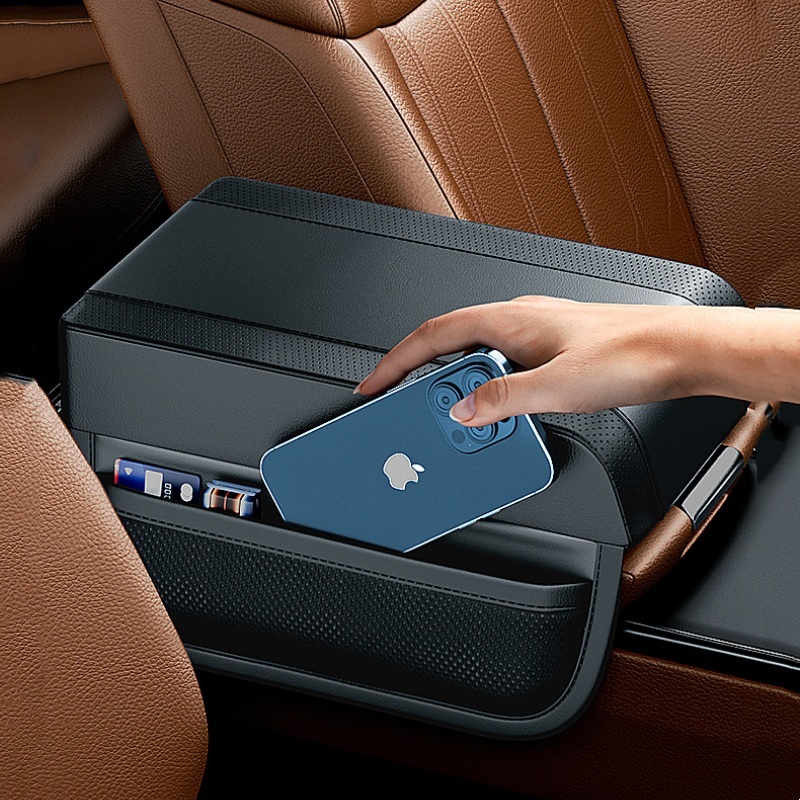 Center armrest box mat for a Tesla Model 3/Y