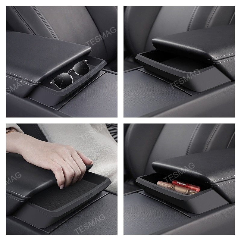 Center storage box for Tesla Model 3 Highland/Y Juniper