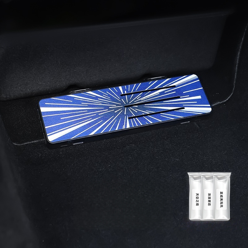 Concealed Under-Seat Vent Airflow Diffuser for Tesla Model 3/Y
