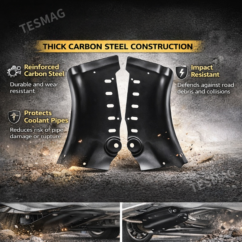 Coolant Guard Board Pipe Protection Cover for Tesla Model 3 Highland 2024+/Y Juniper 2025+