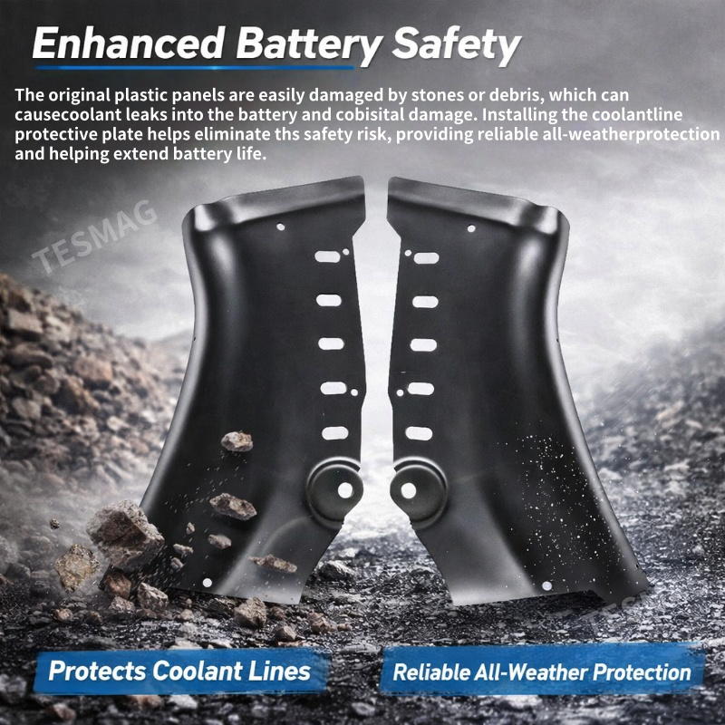 Coolant Guard Board Pipe Protection Cover for Tesla Model 3 Highland 2024+/Y Juniper 2025+