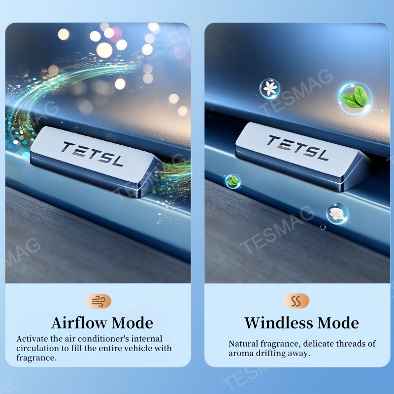 Dashboard Air Vent Aroma Diffuser for Tesla Model 3 Highland/Model Y Juniper