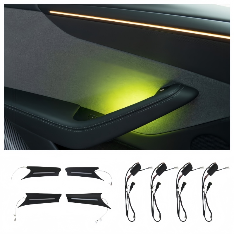 Door Handle Bowl Ambient Lighting for Tesla Model 3 Highland/Model Y Juniper