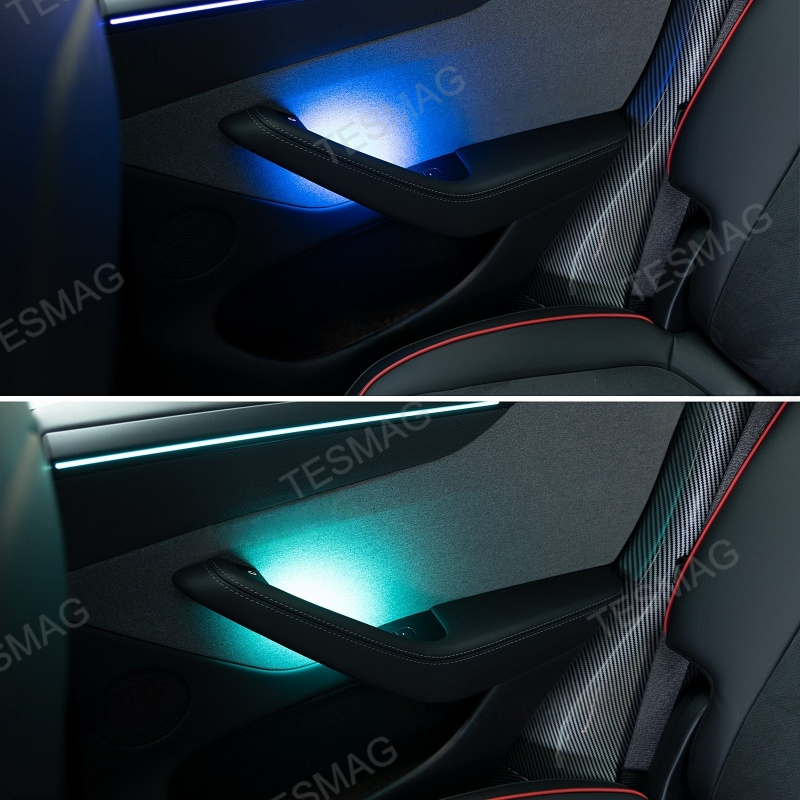 Door Handle Bowl Ambient Lighting for Tesla Model 3 Highland/Model Y Juniper