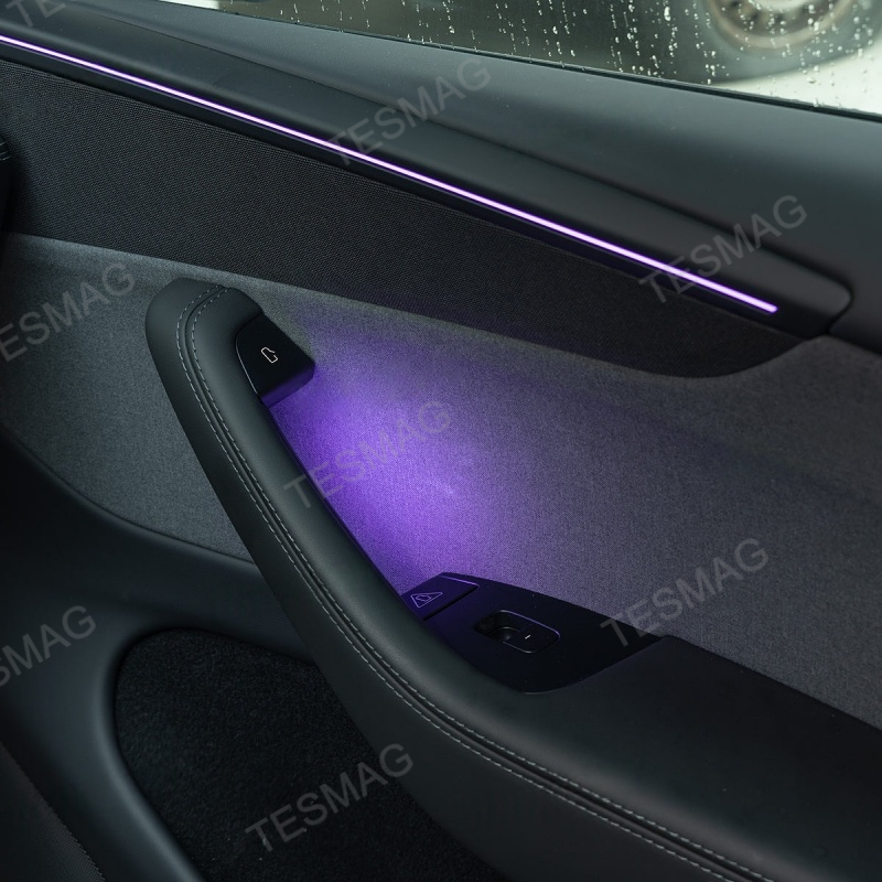 Door Handle Bowl Ambient Lighting for Tesla Model 3 Highland/Model Y Juniper