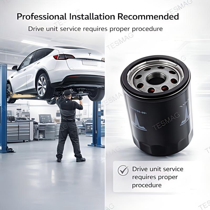 Drive Unit Oil Filter Replacement for Tesla Model 3/Y/S/X OEM 1095038-00-A