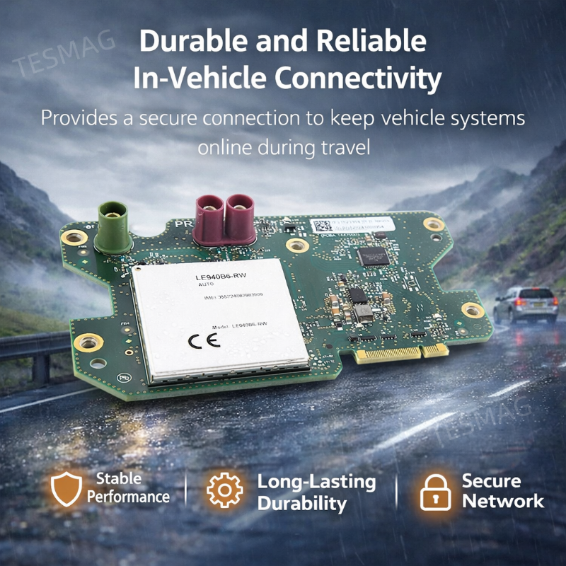 EU 4G Wifi Dongle LTE Adapter for Tesla Model 3/Y/X/S/LE940B6-RW/1521914-S1-C