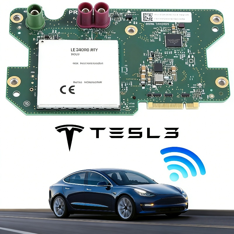EU 4G Wifi Dongle LTE Adapter for Tesla Model 3/Y/X/S(LE940B6-RW,1521914-S1-C)