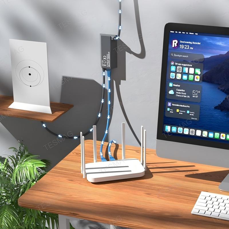 Ethernet Adapter for Starlink Gen 2 / V2 | RJ45 Wired Network Adapter