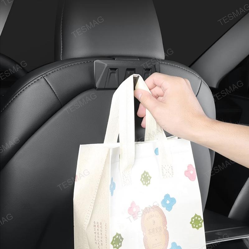 Folding Hidden Seat Hooks for Tesla Model 3 Highland/Model Y Juniper