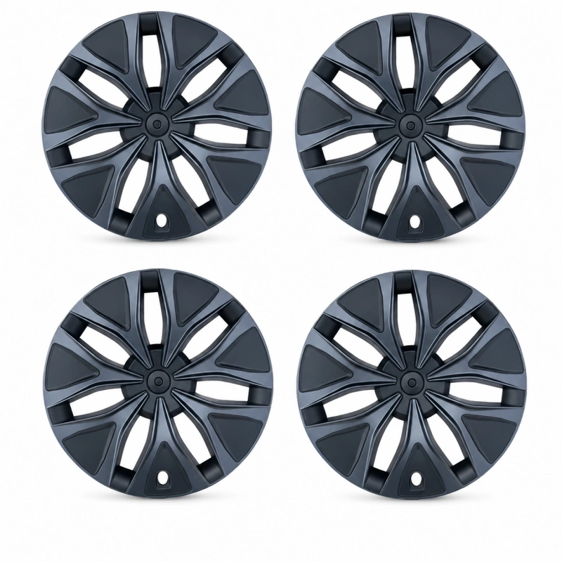 19-Inch Seven-Spoke Wheel Cover Set for Tesla Model Y L 2026+ Machina 2.0
