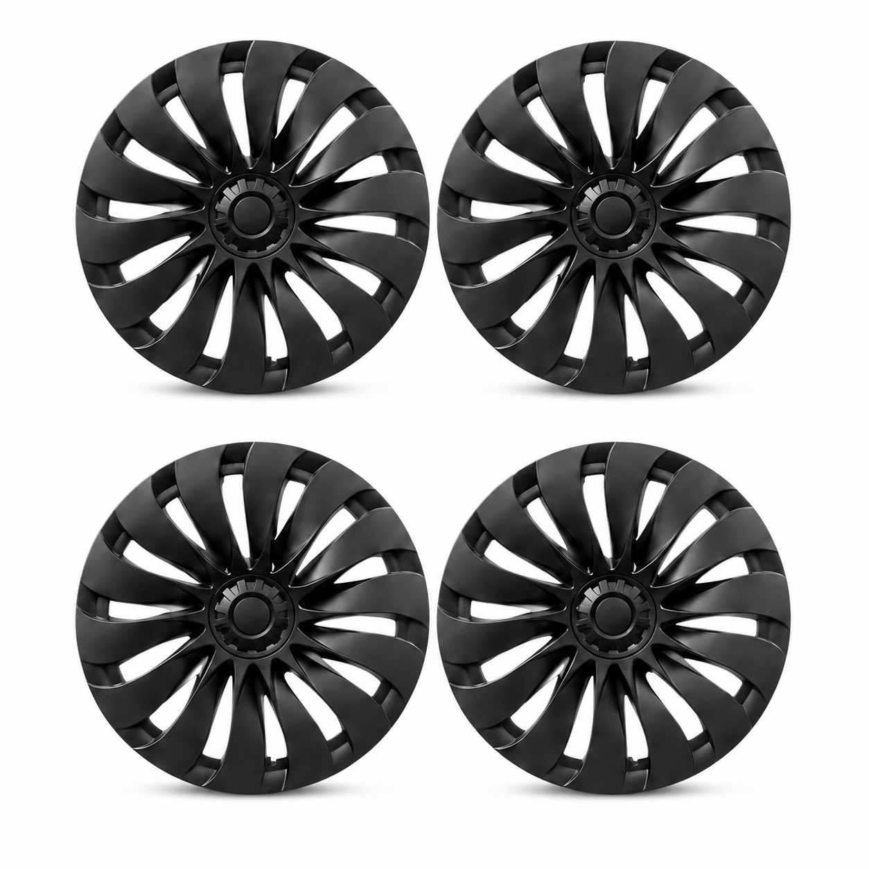 18-Inch Turbine-Style Wheel Covers for Tesla Model Y Standard 2026+