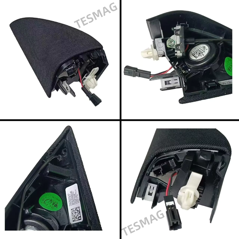 Front A-Pillar Triangle Speaker Tweeter Cover for Tesla Model Y Juniper 2025+