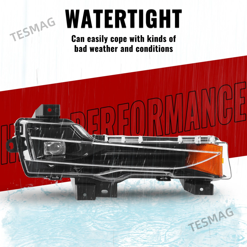 Front Bumper Fog Light Foglamp for Tesla Model 3 /Y 1077391-00-E 1077392-00-E