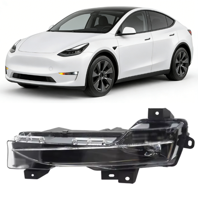 Front Bumper Fog Light Foglamp for Tesla Model 3 /Y 1077391-00-E 1077392-00-E