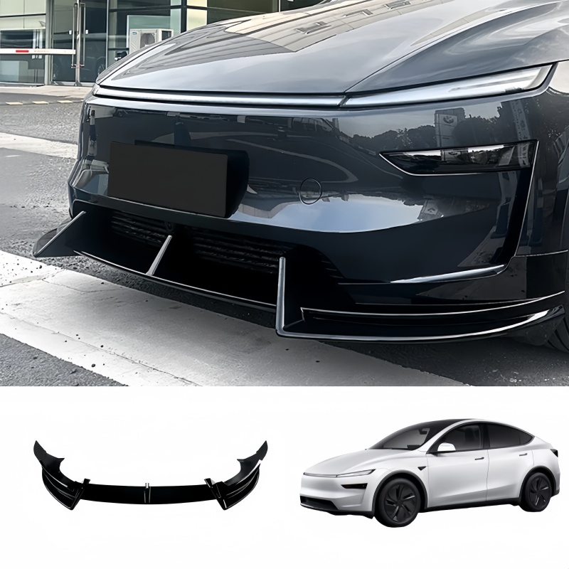 Front Bumper Lip Splitter for Tesla Model Y Juniper 2025+ 