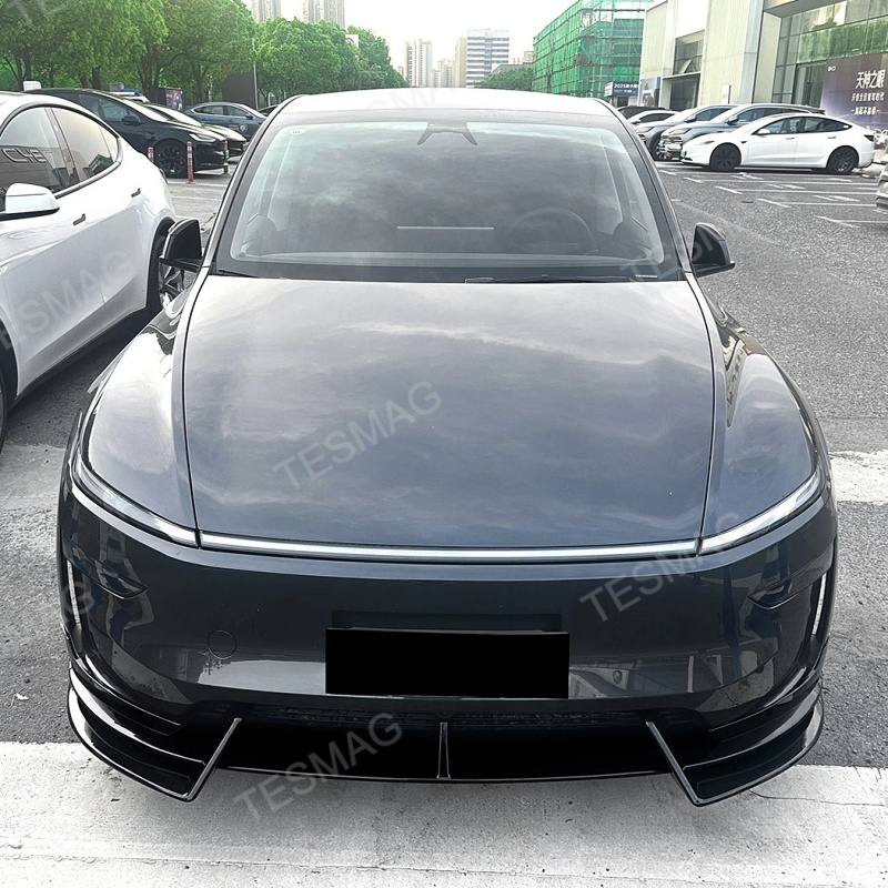 Front Bumper Lip Splitter for Tesla Model Y Juniper 2025+ 