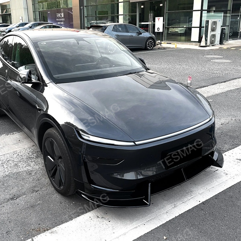 Front Bumper Lip Splitter for Tesla Model Y Juniper 2025+ 