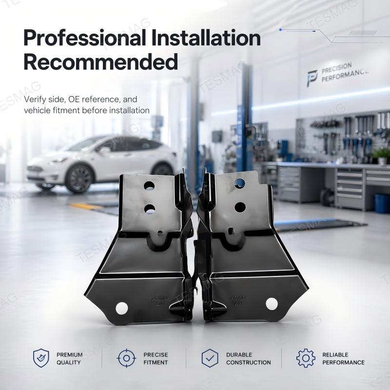 Front Bumper Lower Support Bracket for Tesla Model 3 Highland 2024+ | OE 1694450-00-D / 1694451-00-D