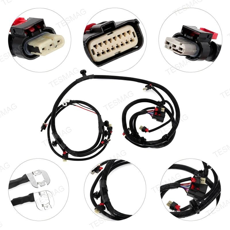 Front Bumper Parking Sensor Wiring Harness for Tesla Model 3 2021–2022 | OE 2067958-00-B