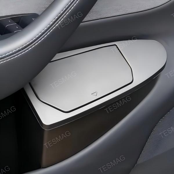 Front Door Trash Can Organizer for Tesla Model Y Juniper 