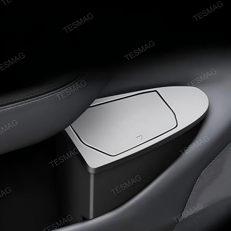 Front Door Trash Can Organizer for Tesla Model Y Juniper 