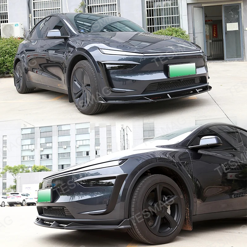 Front Fog Light Canard Covers for Tesla Model Y Juniper 2025+