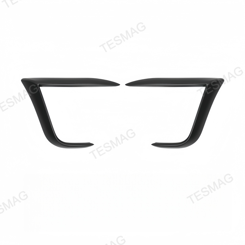 Front Fog Light Canard Covers for Tesla Model Y Juniper 2025+