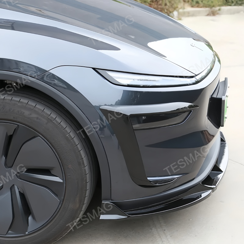 Front Fog Light Canard Covers for Tesla Model Y Juniper 2025+