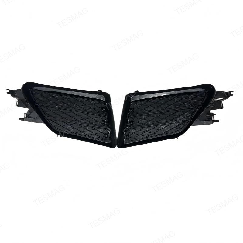 Front Fog Light Frame Grille for Tesla Model S Replacement 1057851 1058007