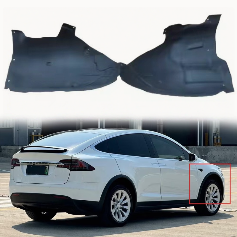 Front Inner Fender Liner for Tesla Model X 2017-2020 (1034250-00-H 1034249-00-H)
