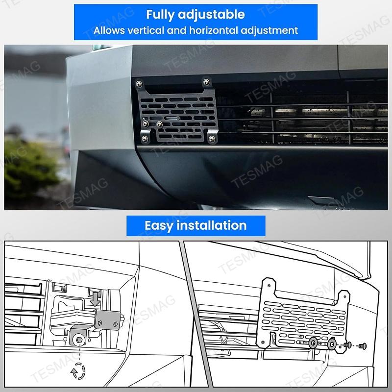 Front License Plate Holder for Tesla Cybertruck
