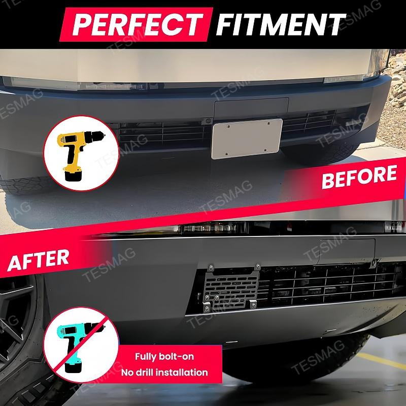 Front License Plate Holder for Tesla Cybertruck