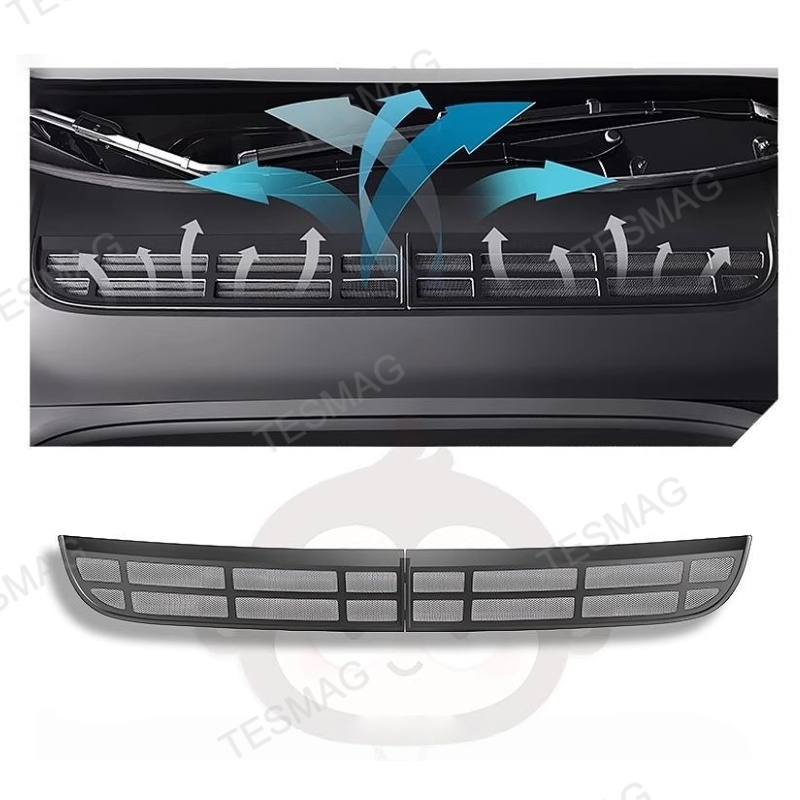 Front Mesh Air Intake Guard Cover for Tesla Model Y Juniper 2025+