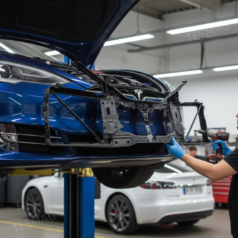 Front Radiator Support Carrier Frame for Tesla Model S 2016-2020 (1061950-00-D)