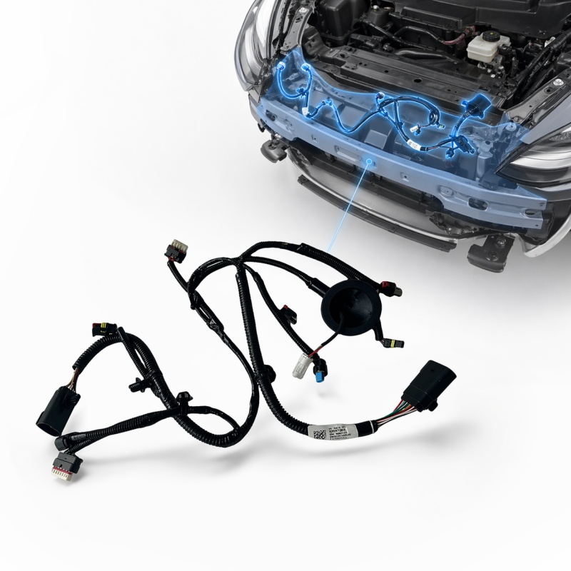 81179 Front Radiator Support Wiring Harness for Tesla Model 3 2021-2023
