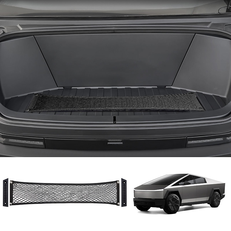 Front Trunk L-Track & Cargo Management Net for Cybertruck