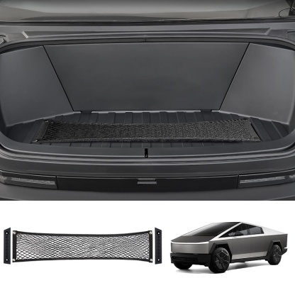 Front Trunk L-Track & Cargo Management Net for Cybertruck