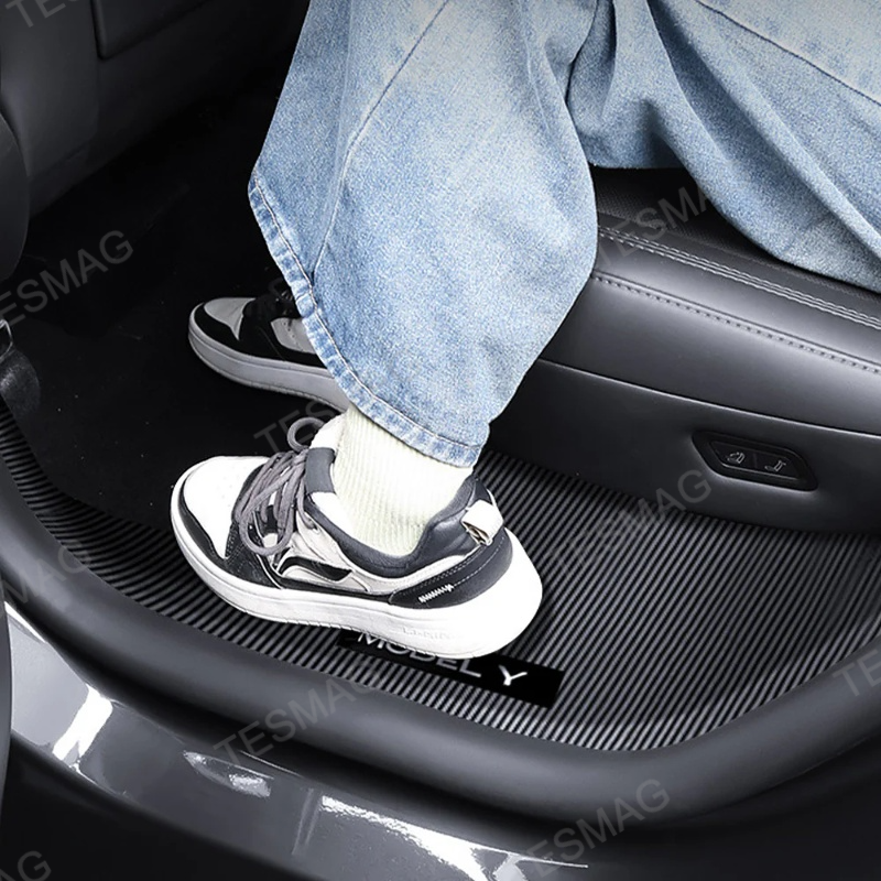 Front and Rear Door Sill Protector Set for Tesla Model Y Juniper (8 Pcs)