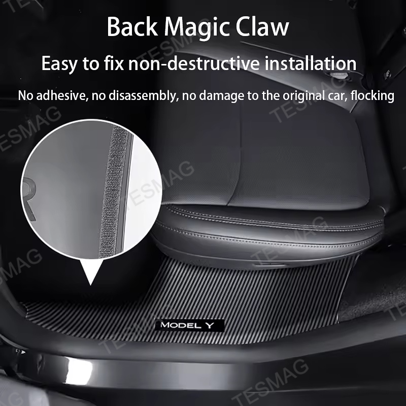 Front and Rear Door Sill Protector Set for Tesla Model Y Juniper (8 Pcs)