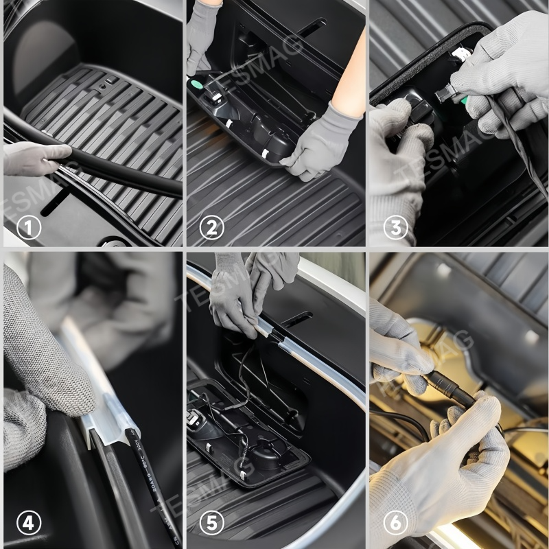 Front and Rear Trunk Ambient Light for Model 3 Highland/Model Y Juniper